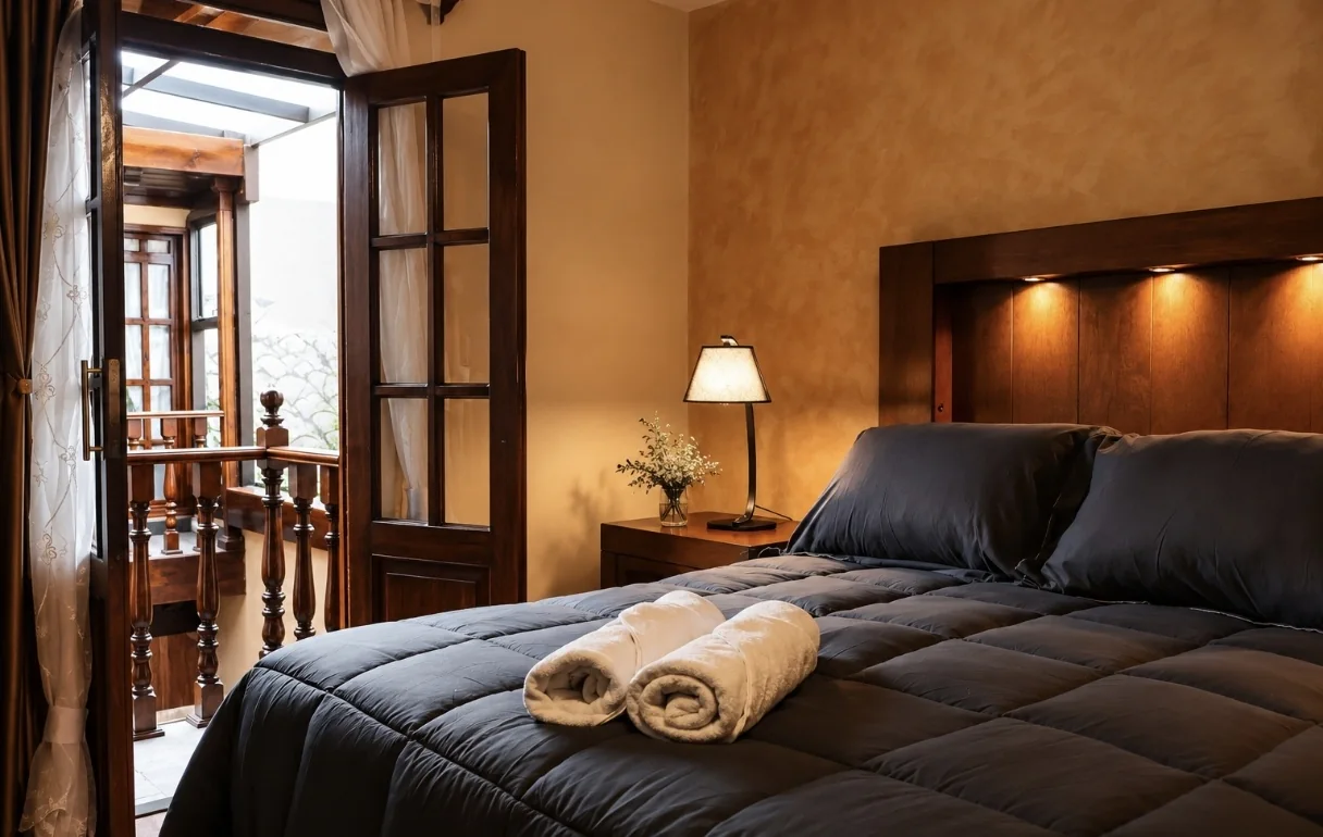 Habitación Cráter de Hotel Boutique La Morada